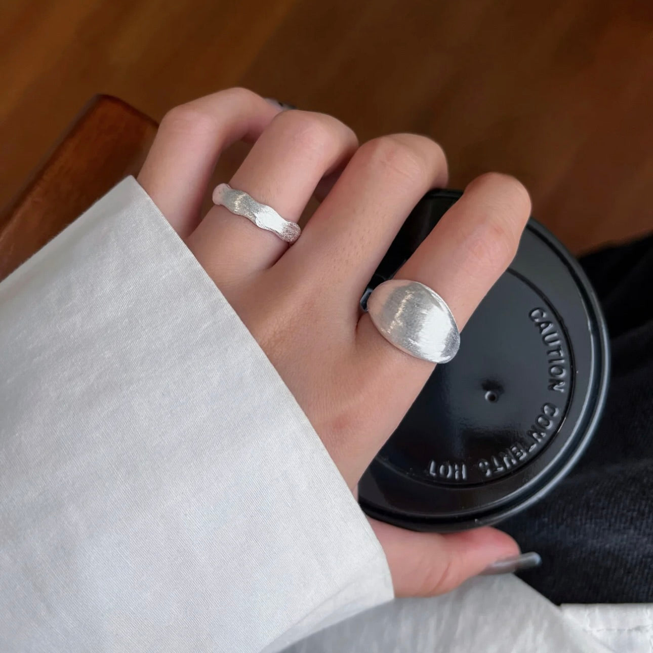 Molten-23 Flow Dual Rings Set