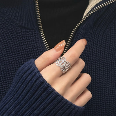 Molten-35 Link Matrix Ring