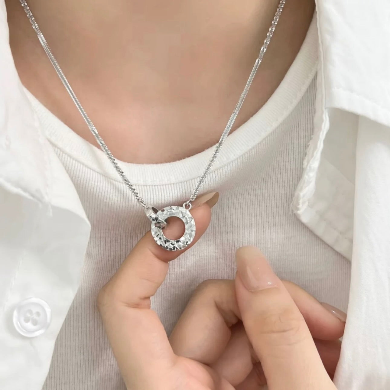 Molten-37 Orbit Necklace