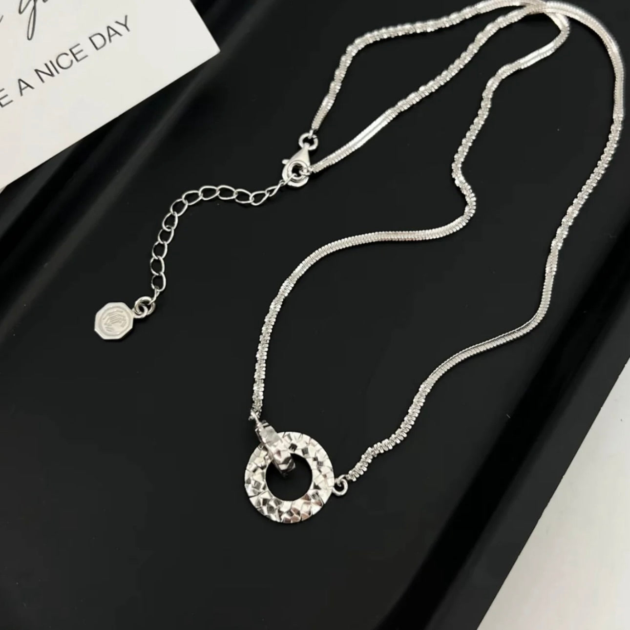 Molten-37 Orbit Necklace