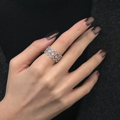 Molten-40 Bloom Frame Ring