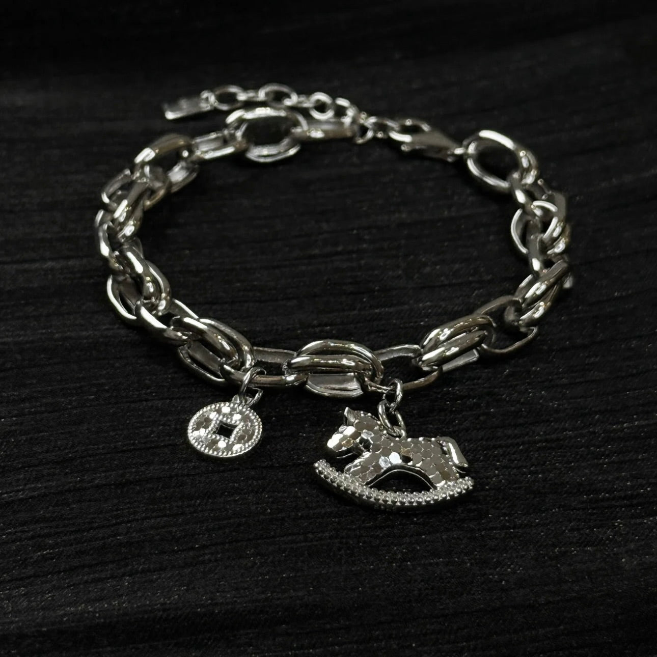 Molten-53 Carousel Charm Bracelet