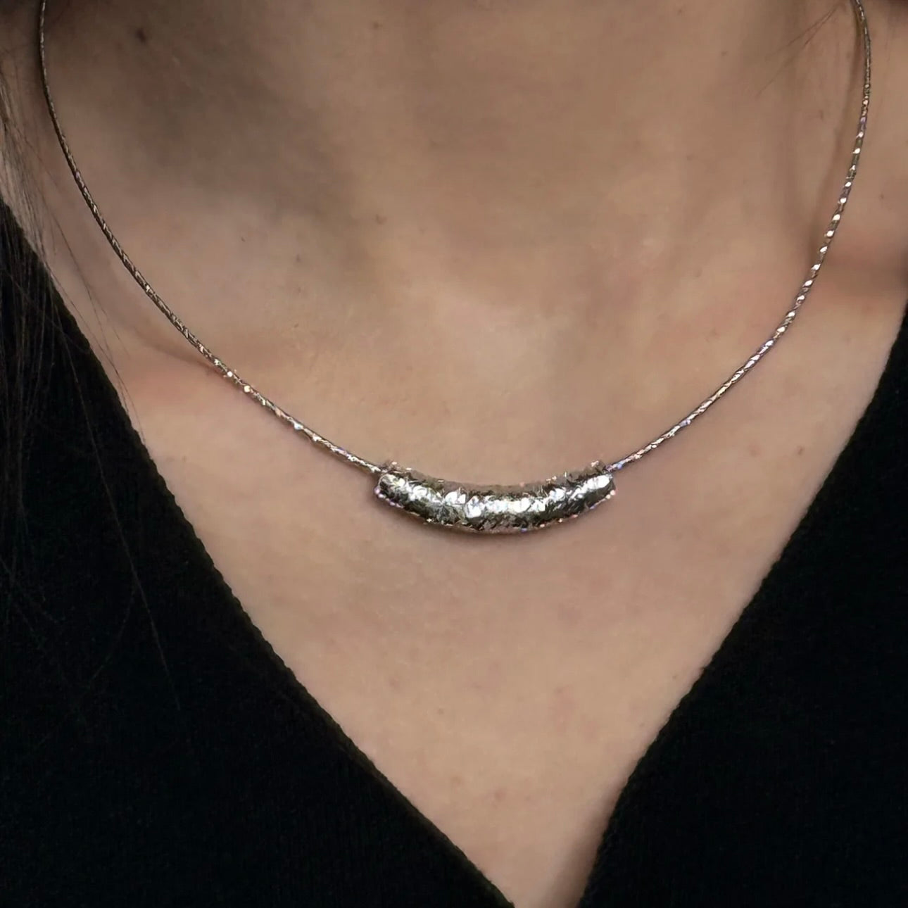 Molten-57 Arc Hammer Necklace