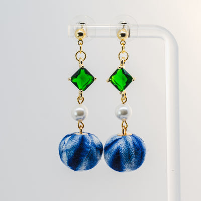 Scarlet Indigo Earrings